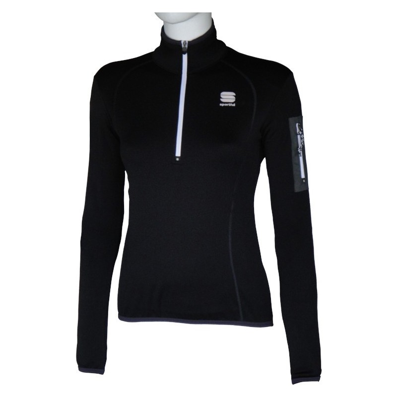 Warme trui voor vrouwen Sportful Distanza Top W zwart